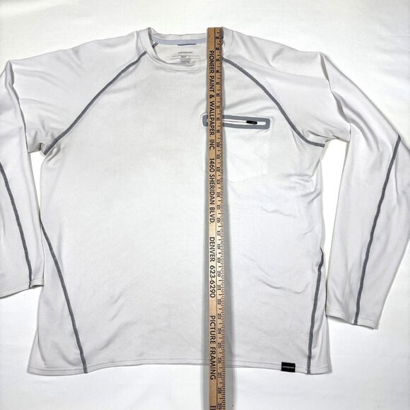 Lot of 2 Patagonia Fitz Roy Performance Fishing Zip-Pocket L/S T-Shirt Mens L - Picture 8 of 15